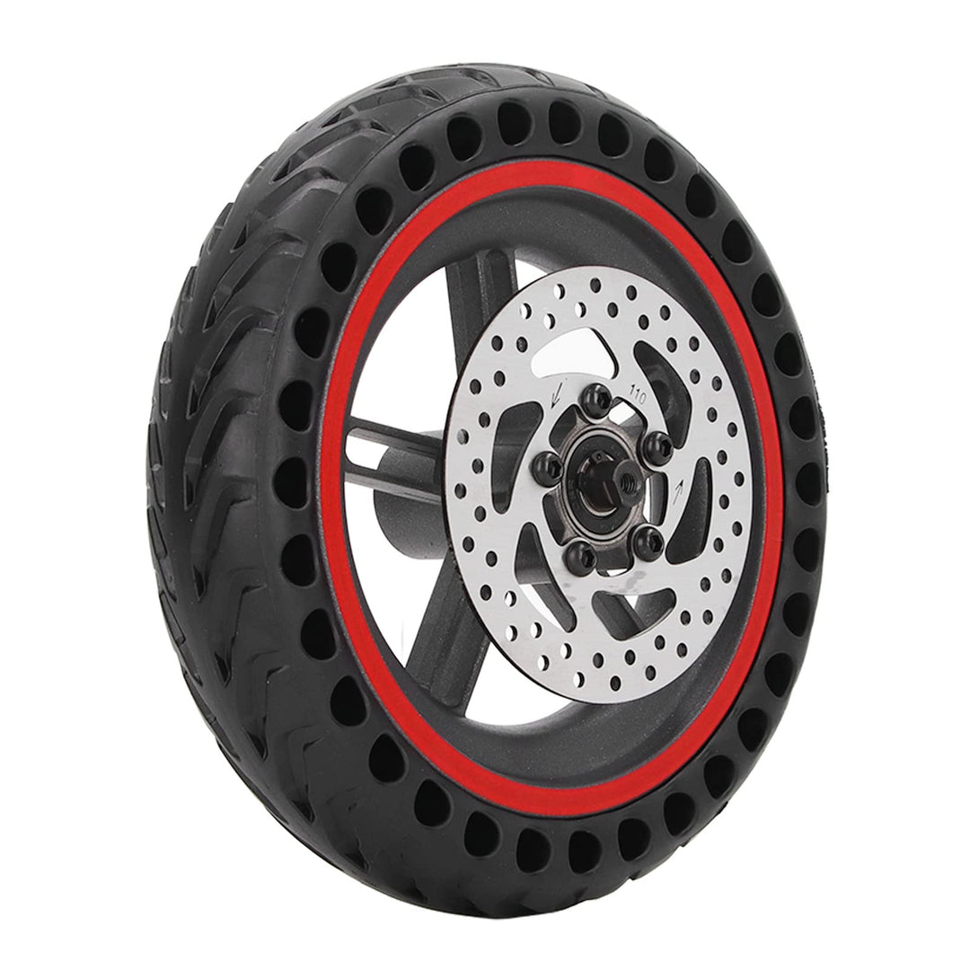 BuyWeek Elektroroller Hinterrad Reifen für Xiaomi M365 1S, E-Scooter Rad Reifen 110 mm Scheibenbrems