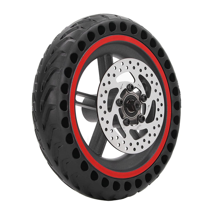 BuyWeek Elektroroller Hinterrad Reifen für Xiaomi M365 1S, E-Scooter Rad Reifen 110 mm Scheibenbrems