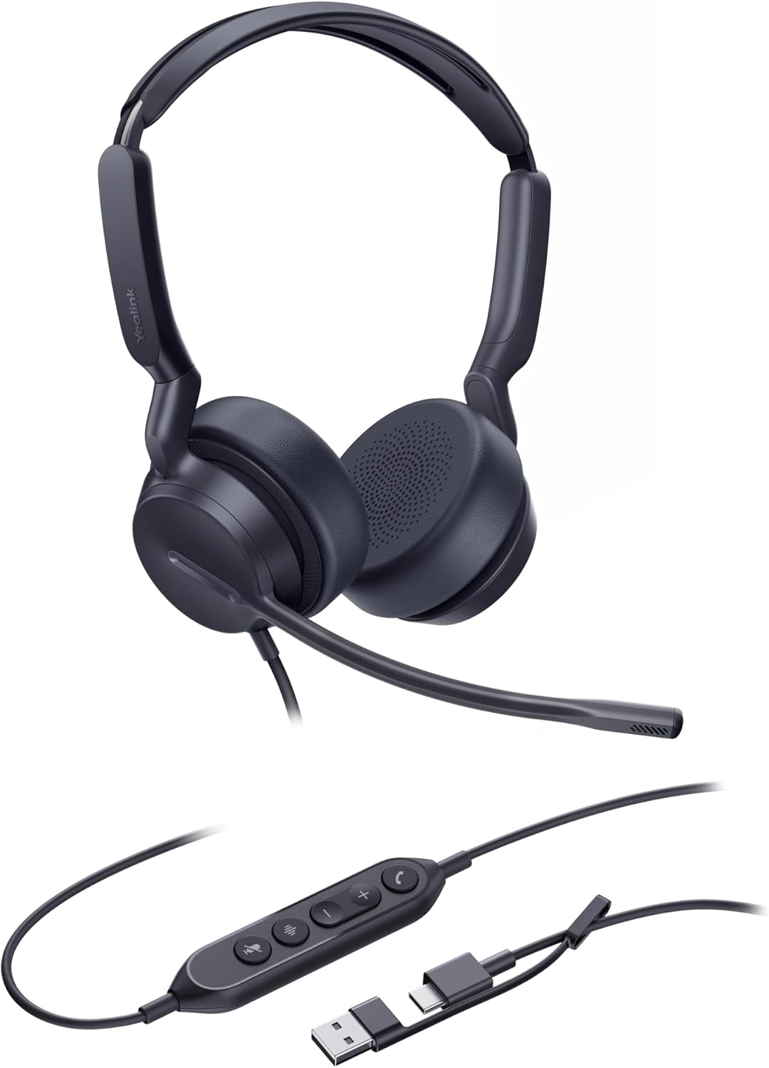 Yealink Headset UH42 Dual UC USB-C/A, UH42 Dual UC