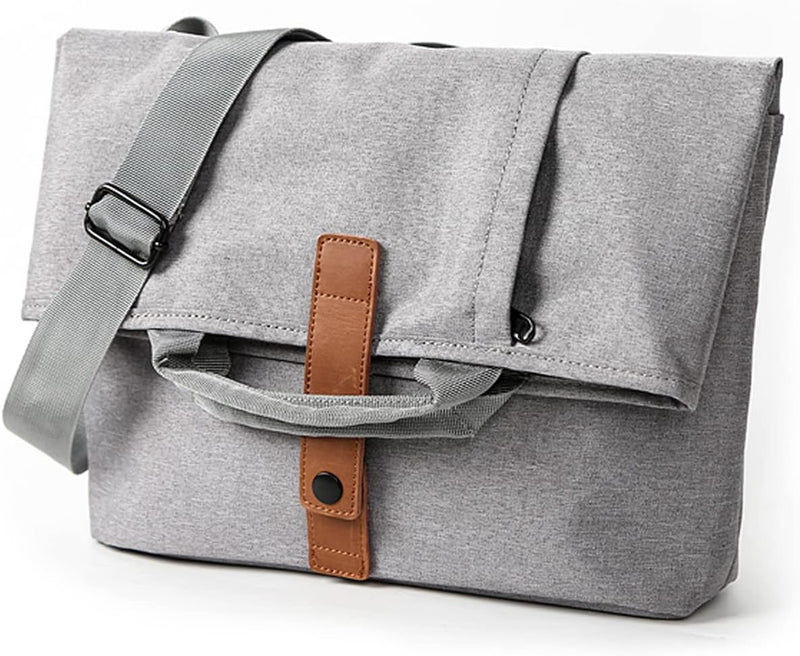 FANDARE Umhängetasche Herren Arbeitstasche Erweiterbar Messenger Bag Schultertasche Herrentasche Kur