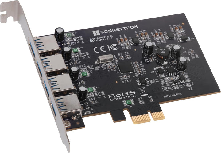 Sonnet Technologies USB3-4PM-E Allegro PCI-e Karte (4-Port, USB 3.2)