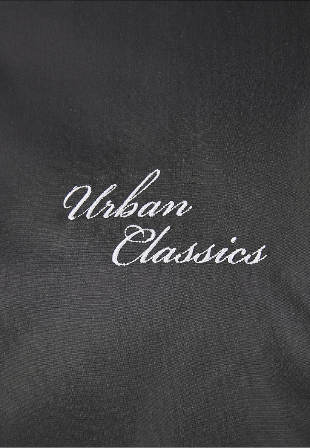 Urban Classics Herren Sports College Jacket L Schwarz, L Schwarz