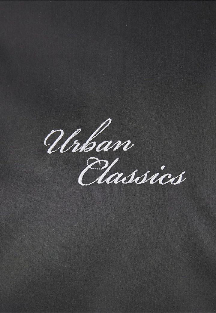 Urban Classics Herren Sports College Jacket L Schwarz, L Schwarz