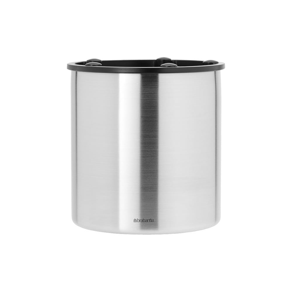 Brabantia Renew Collection Badezimmer-Set, Kunststoff, Weiss, Set of 3 White, White