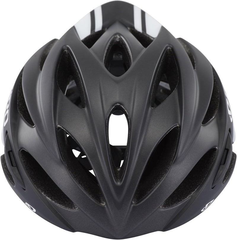 Giro Unisex Fahrradhelm Savant 51-55 cm Matte Black/White, 51-55 cm Matte Black/White