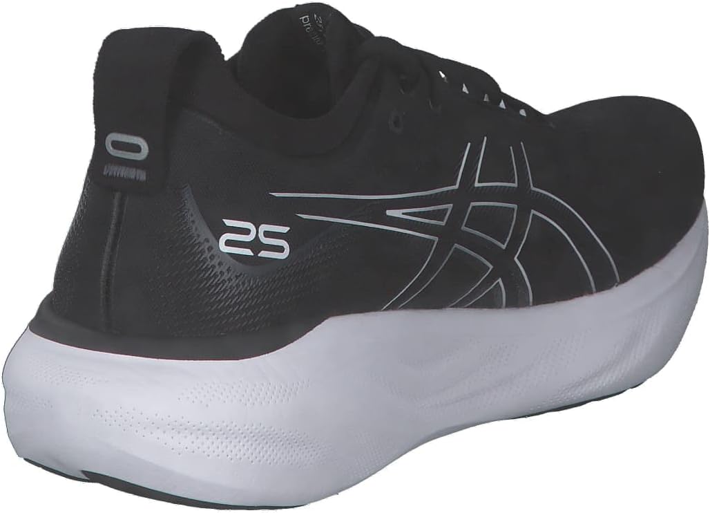 ASICS Gel-Nimbus 25 Laufschuh Herren 41.5 EU Black Pure Silver 1011b547 001, 41.5 EU Black Pure Silv