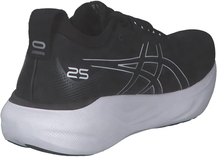 ASICS Gel-Nimbus 25 Laufschuh Herren 41.5 EU Black Pure Silver 1011b547 001, 41.5 EU Black Pure Silv