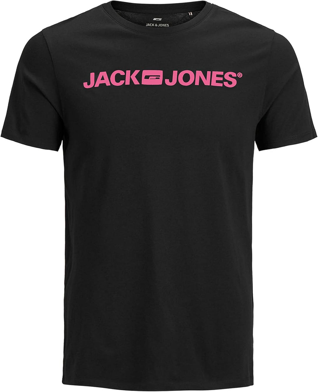 JACK & JONES Herren Jjecorp Logo Tee Ss Crew Neck T-Shirt (2er Pack) XS 3er Pack (2x Schwarz, 1x Grü