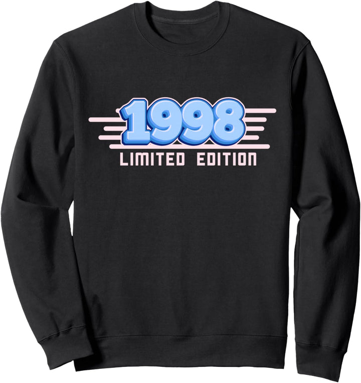 26. Geburtstag Mann Frau 26 Jahre 1998 Deko Lustig Geschenk Sweatshirt