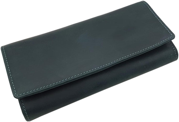 myledershop Grosse Vollrindleder Damen Geldbörse / Geldbeutel / Portemonnaie / Geldtasche / Portmone