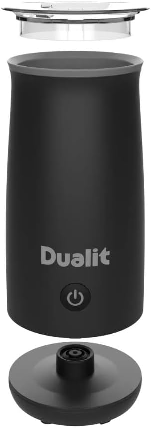 DUALIT 84146 Milchaufschäumer und Schokoladenmaschine, 250 ml, Schwarz