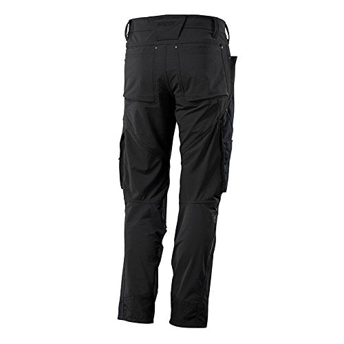 Mascot Hose mit Knietaschen, Stretchstoff Hose Grösse 82C51, schwarz 82C51 Schwarz, 82C51 Schwarz