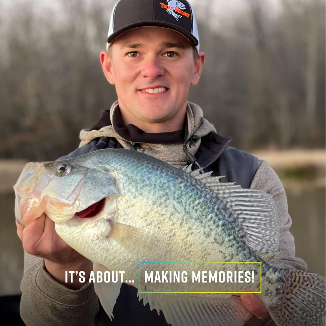 Trout Magnet Herren Panfish Magnet-Set, Mehrfarbig/Meereswellen (Ocean Tides), 15 Pack