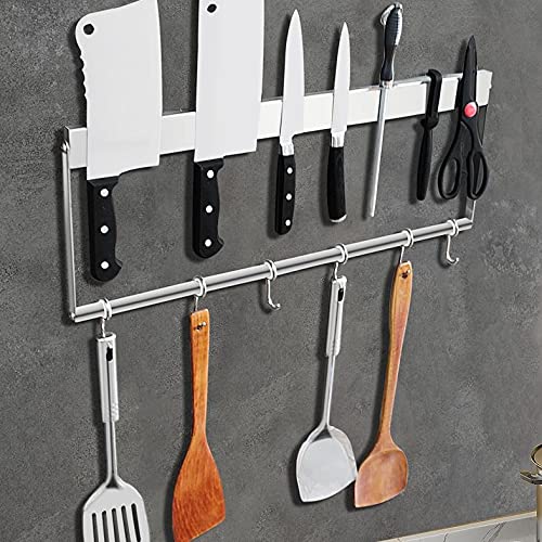 Magnetleiste Magnet Universal Messerleiste Magnetisch Werkzeug Halter Utensilien Edelstahl 40cm mit