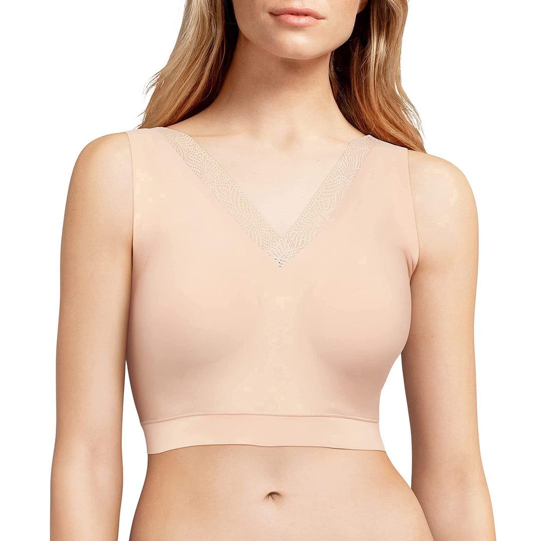 Chantelle Damen Softstretch Uw Sg Sans A. Wire Free Bra BH XS/S Beige Dore, XS/S Beige Dore