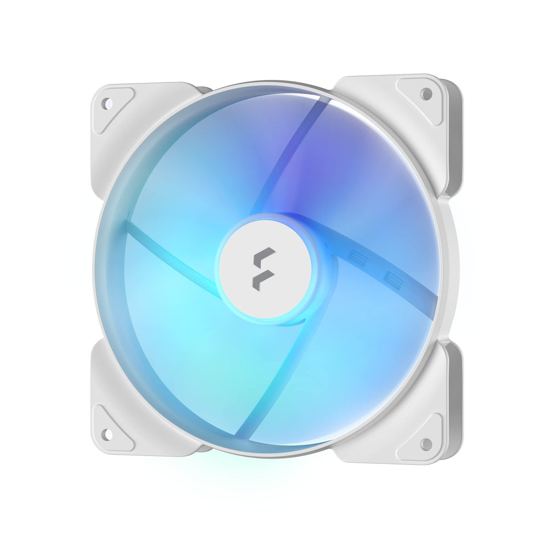 Fractal Design Aspect 14 PWM RGB Ventilator 140 mm Weiss 1000 RPM - Leise Kühlung mit Effizienter Te