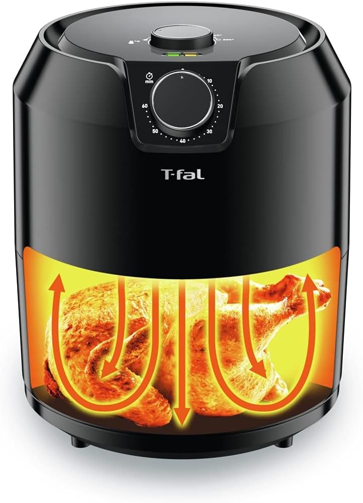 Tefal Easy Fry Classic XL Heissluftfritteuse, 1500 Watt, 4,2 Liter Kapazität, regelbarer Thermostat,