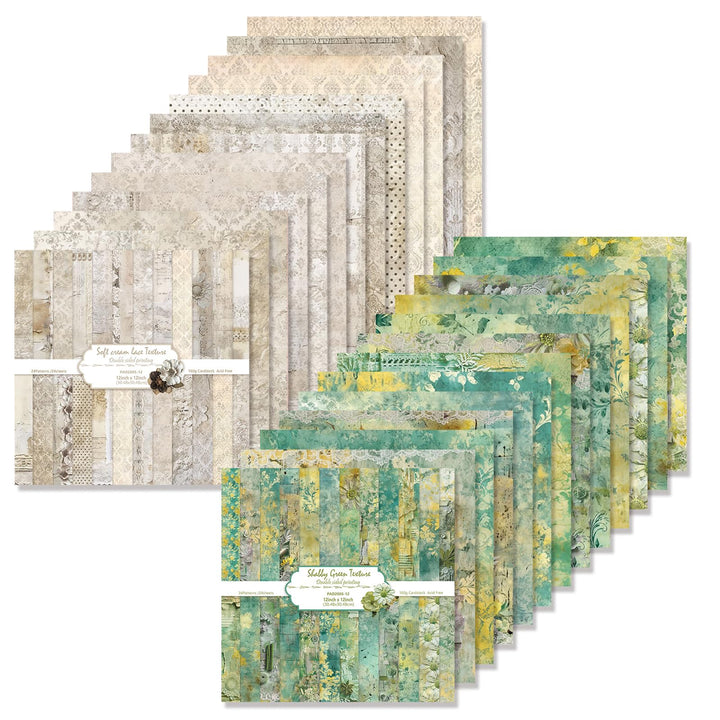 48 Stück Designpapier Block mit Muster Doppelseitiges Scrapbook Papier Decoupage Papier Hintergrundp