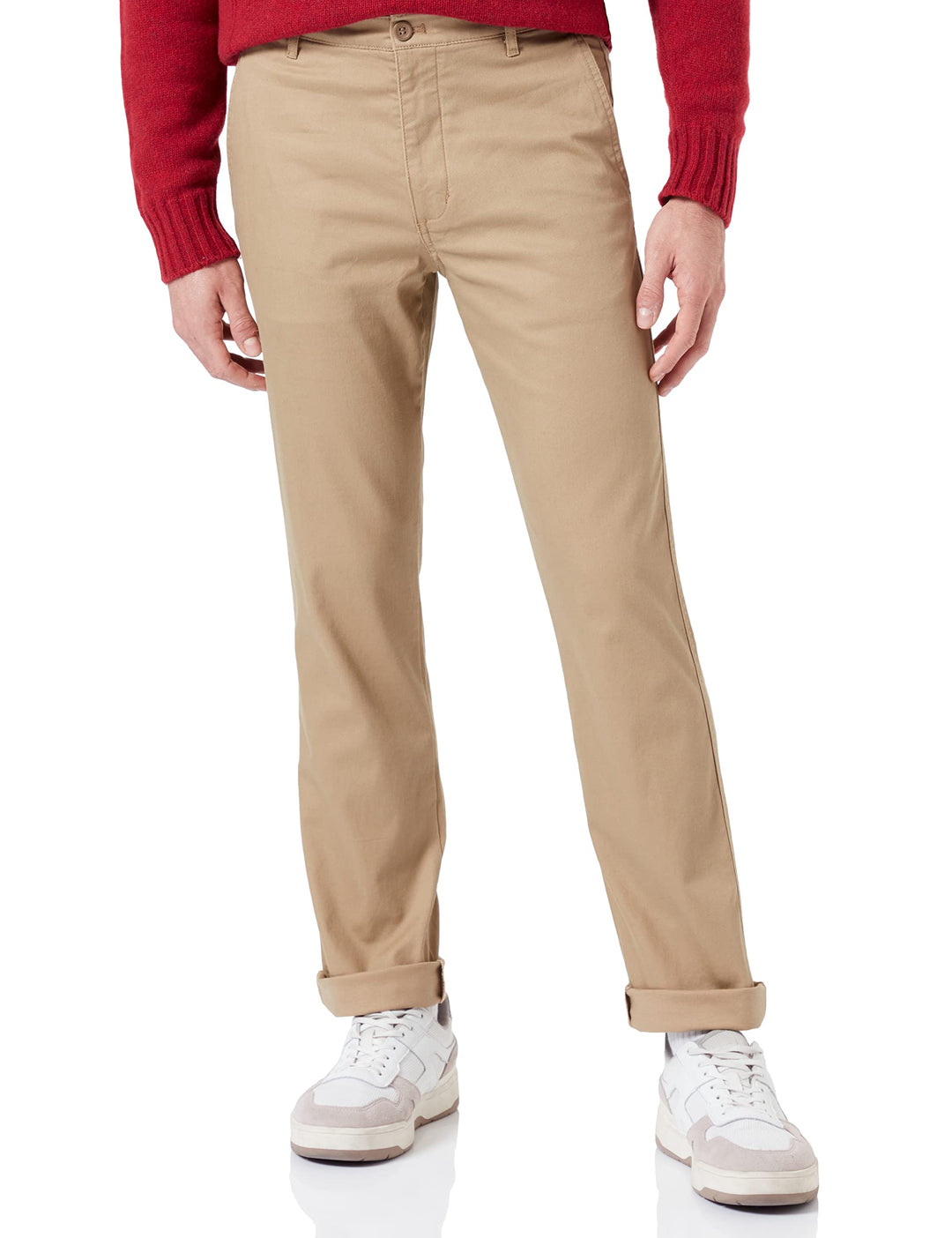 Dockers Herren Original Chino Slim Hemp Hose 28W / 32L Harvest Gold, 28W / 32L Harvest Gold