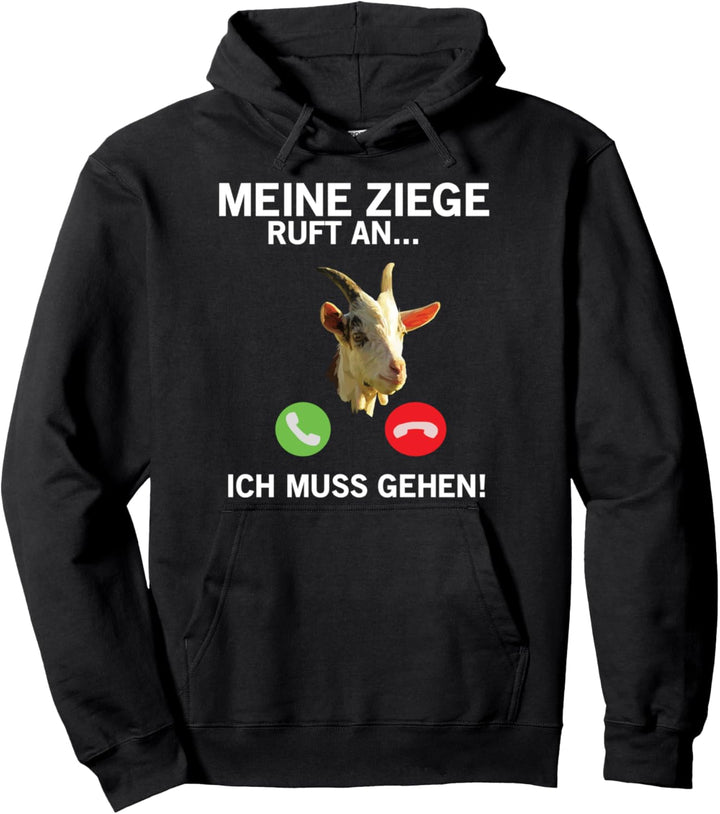Ziegenrufe für Bauern Pullover Hoodie