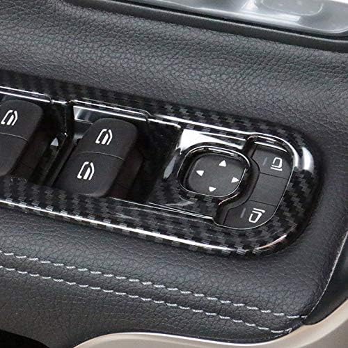 für A Klasse W177 V177, CLA C118 X118 2019-2025 Kohlefaserfarbe Interieur Dekor ABS Kunststoff (Türv
