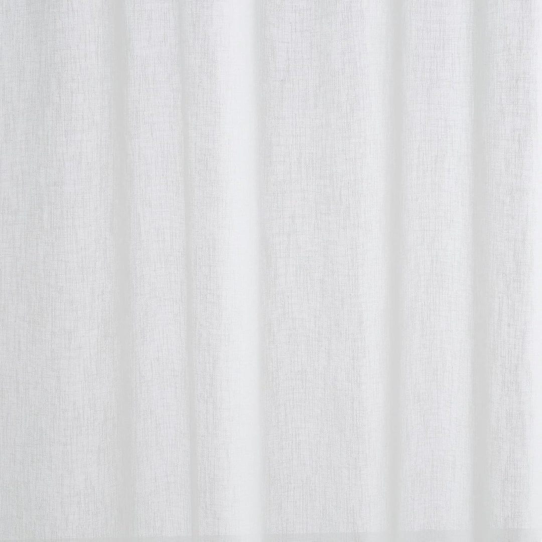 Drift Home - Kayla Voile-Panel mit Schlitz, 140 x 182 cm, Weiss Weiss H140 x B182 cm (1er Pack), Wei