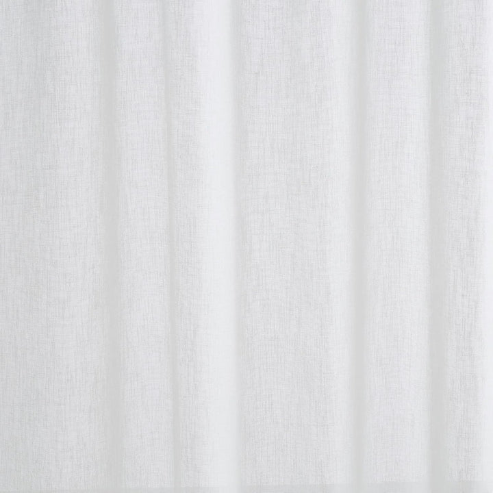Drift Home - Kayla Voile-Panel mit Schlitz, 140 x 182 cm, Weiss Weiss H140 x B182 cm (1er Pack), Wei