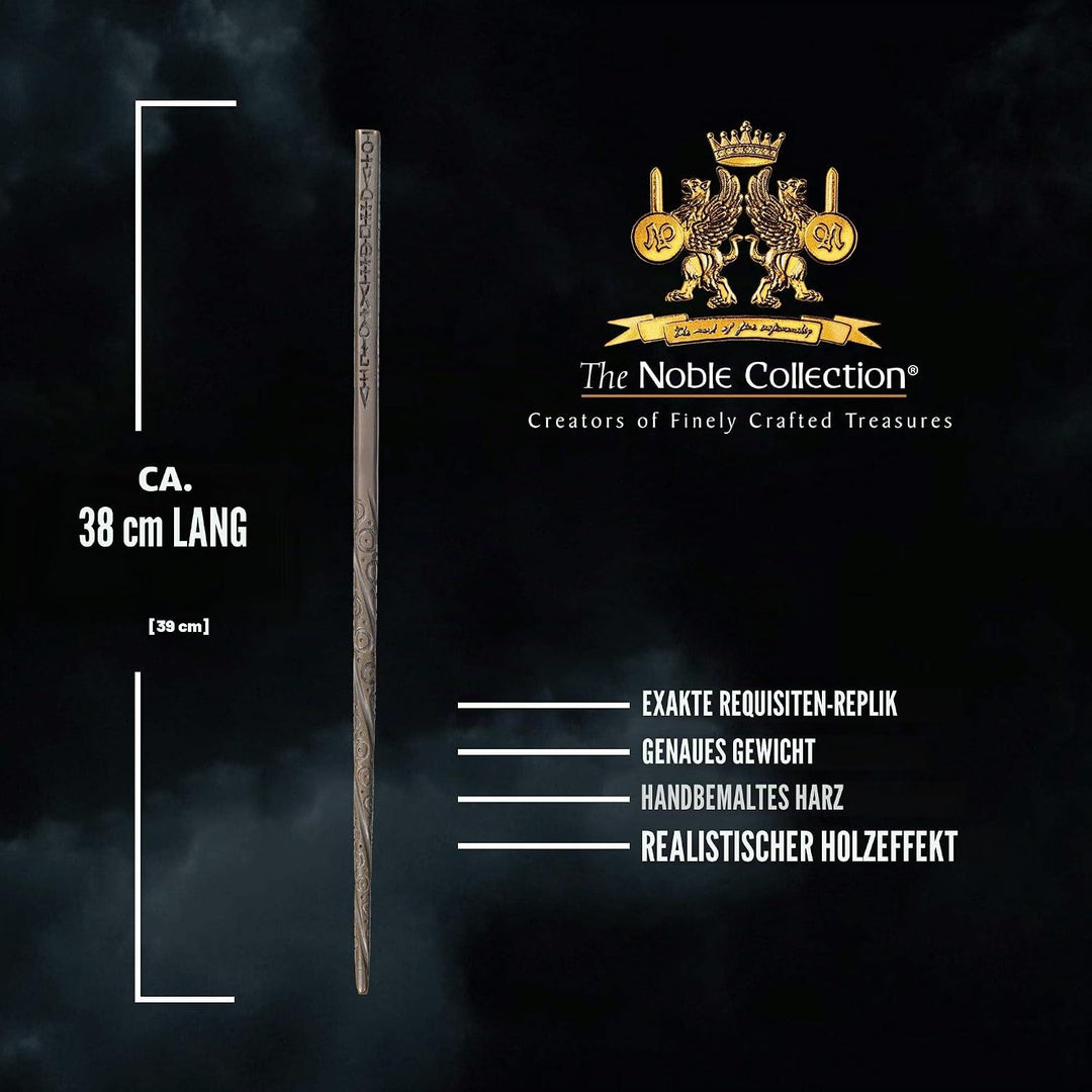 The Noble Collection Sirius Black Wand in Ollivanders Box 15.5 inch Sirius Black Wand with Original