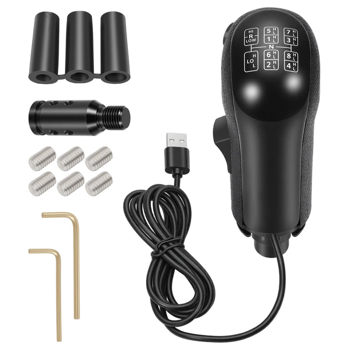PC USB Gear Simulator Schaltknauf für Logi-tech G923 G29 G27 G25 TH8A