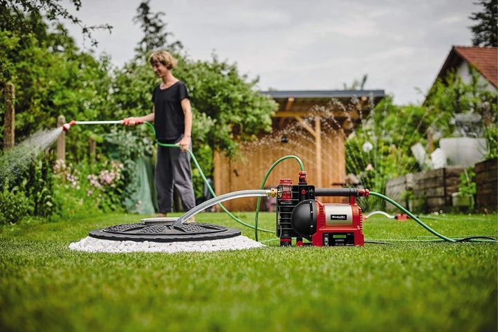Einhell Hauswasserautomat GE-AW 1246 N FS (1.200 W, Wasserfüllanzeige, 4600 L/h, 5 bar Förderdruck,