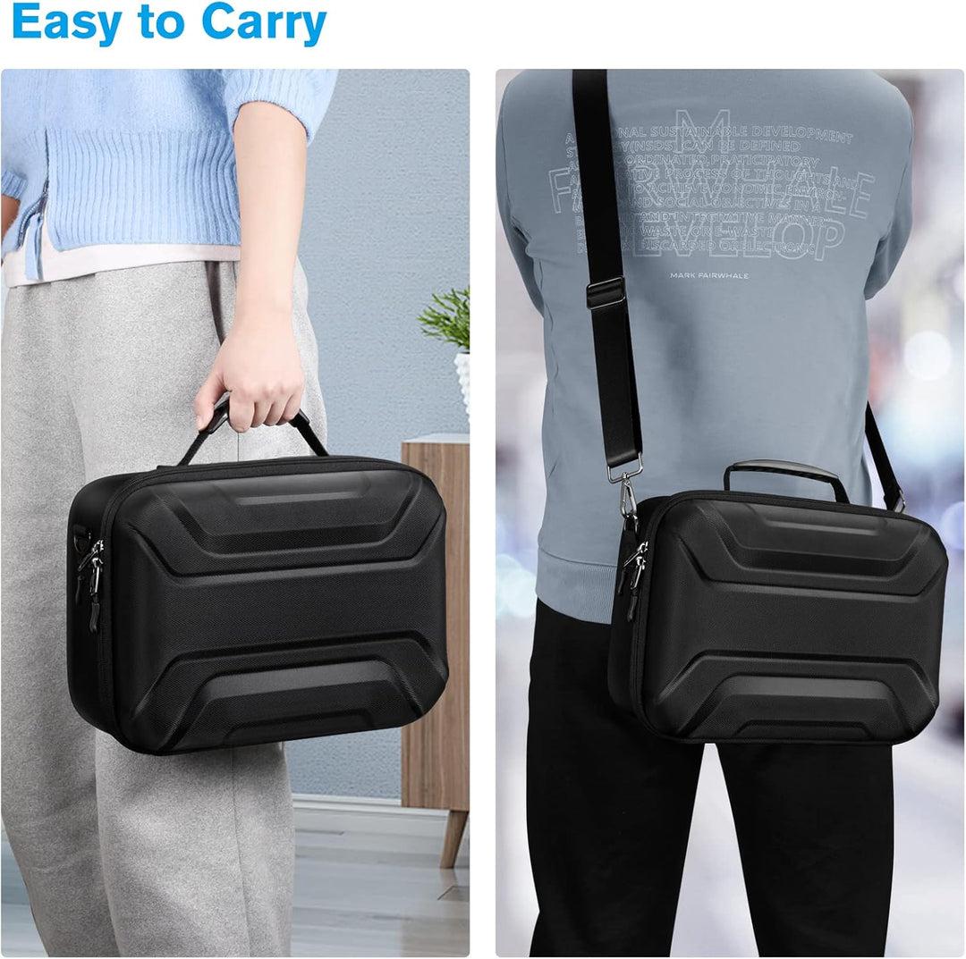 Fintie Tasche Kompatibel mit Nintendo Switch/Switch OLED Modell, Deluxe Hartschalen Tragetasche Hüll