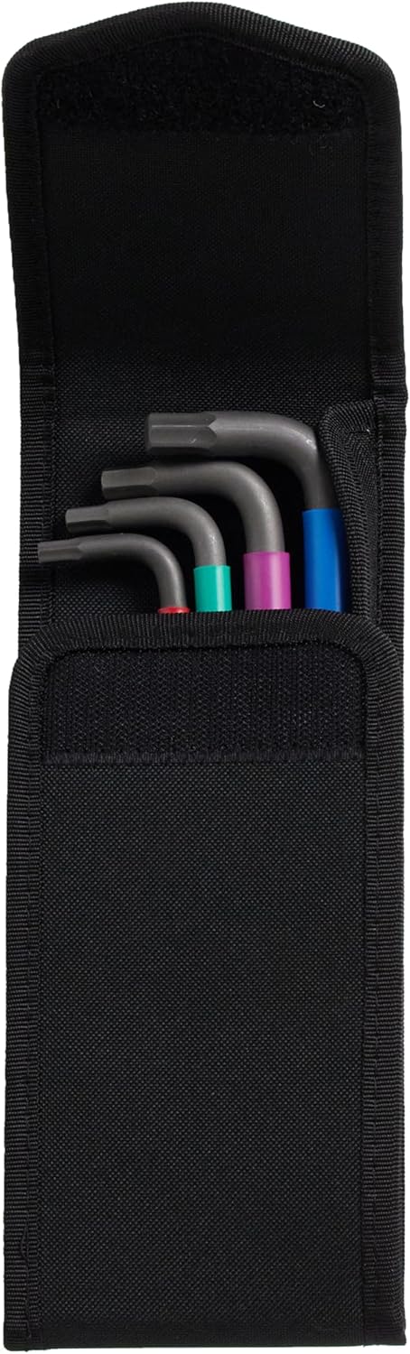 950 SPKL/9 SZ Multicolour Winkelschlüsselsatz, zöllig, BlackLaser, 9-teilig, Wera 05022639001