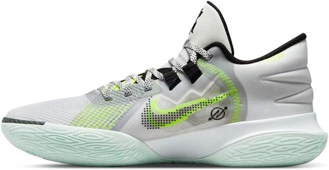 Nike Unisex Flytrap 4 Basketball Schuhe 39 EU Weiss Summit White Barely Green Volt Black, 39 EU Wei&