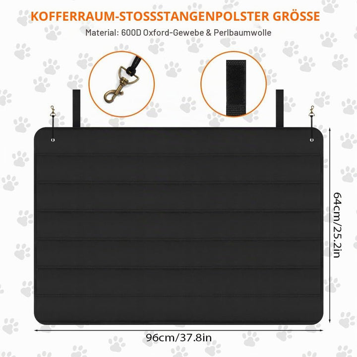 Flintronic Kofferraum Schutzmatte, 96 x 64 cm Faltbarer Kofferraum Schutzmatte, Auto Ladekantenschut