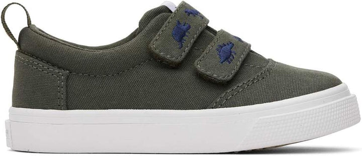 TOMS Jungen Fenix Double Strap Low-top 22 EU Dark Sage, 22 EU Dark Sage