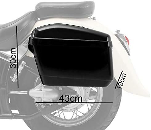 Seitenkoffer Nevada 20l für Honda Shadow 750 Black Spirit, Rebel CMX 500