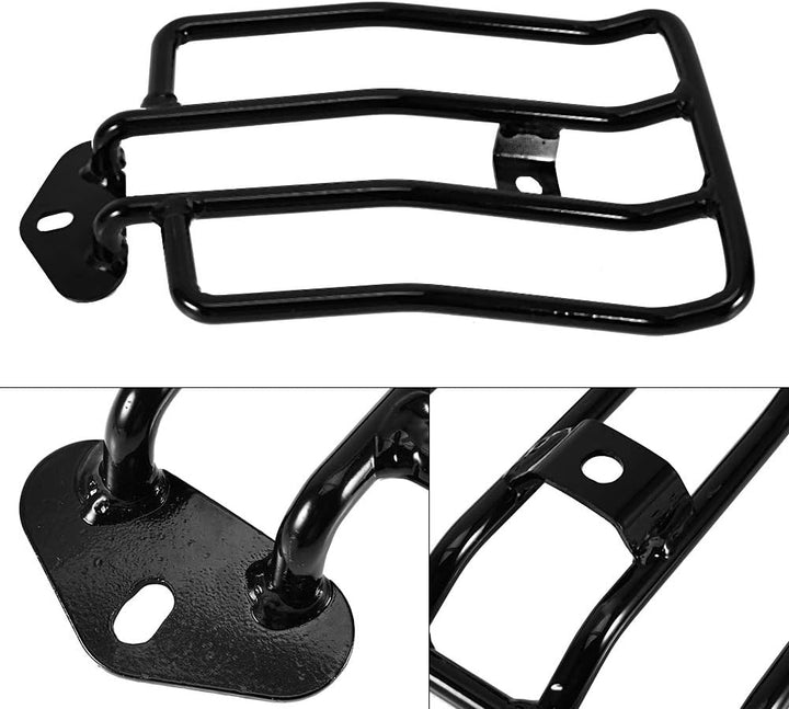 Qiilu Motorradgepäckträger, Solo-Gepäckträger für XL883/1200 X48 2004-16