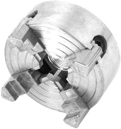 drechsel spannfutter + 4 Backenfutter Z011A, 4-Backenfutter aus Zinklegierung für Mini-Metalldrehmas
