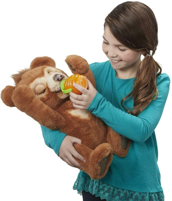 FurReal Friends E4591101 Teddybär, interaktiv, Cubby Einzelhandelsverpackung Einzigartig, Einzelhand