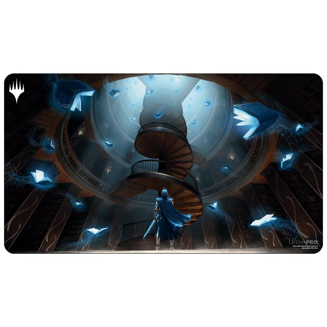 Ultra Pro - Wilds of Eldraine Playmat Virtue of Knowledge for Magic: The Gathering, MTG Card Playmat