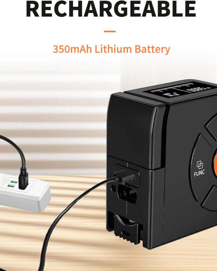 Laser Massband, 3 in 1 Laser Entfernungsmesser 196ft/60m Digitales Massband mit Laser, 16ft/5m Digit