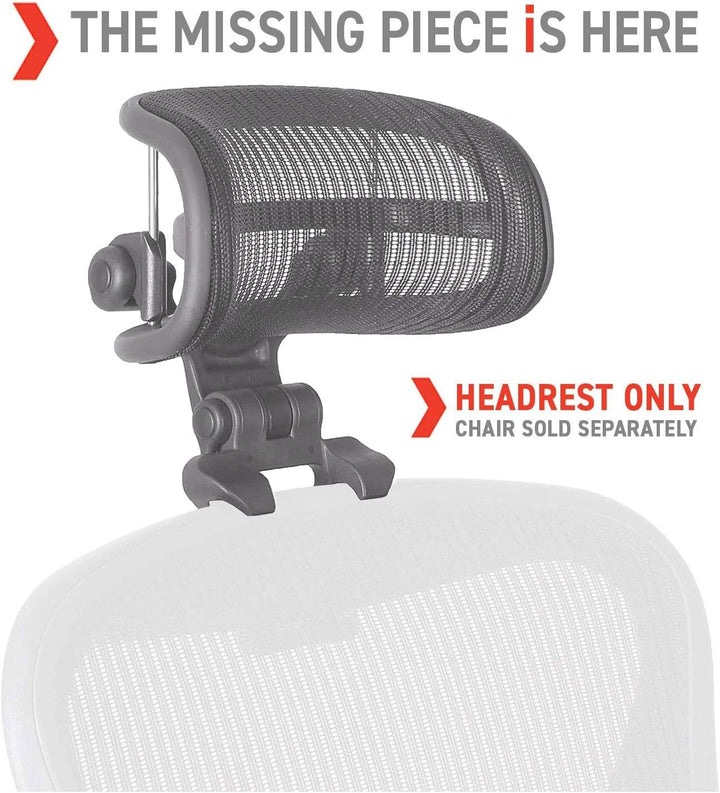 Engineered Now Kopfstütze für klassischen Herman Miller Aeron h3 für Remastered Kohlenstoff, h3 für
