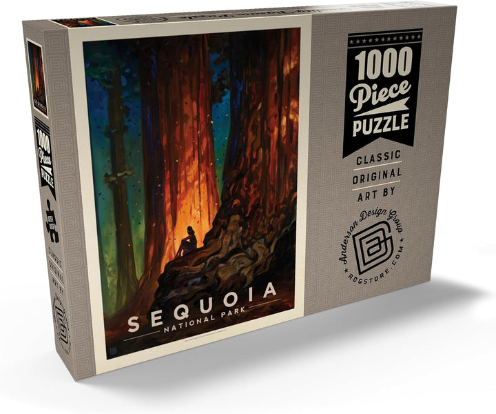Sequoia National Park: Nature's Cathedral - Premium 1000 Teile Puzzle - MyPuzzle Sonderkollektion vo