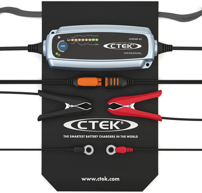 CTEK Lithium XS Multi-Funktions Batterieladegerät Mit 8-Stufen Ladeprogramm, 12V 5 Amp & Protect Bum