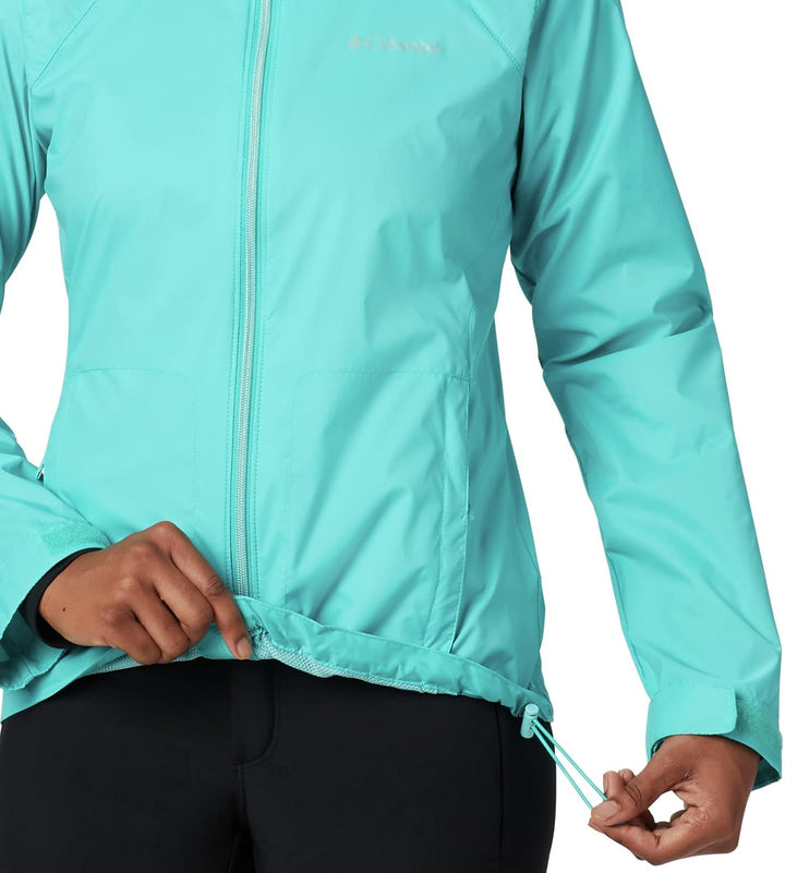 Columbia Damen Waterproof and Breathable Regenjacke XS Miami, XS Miami
