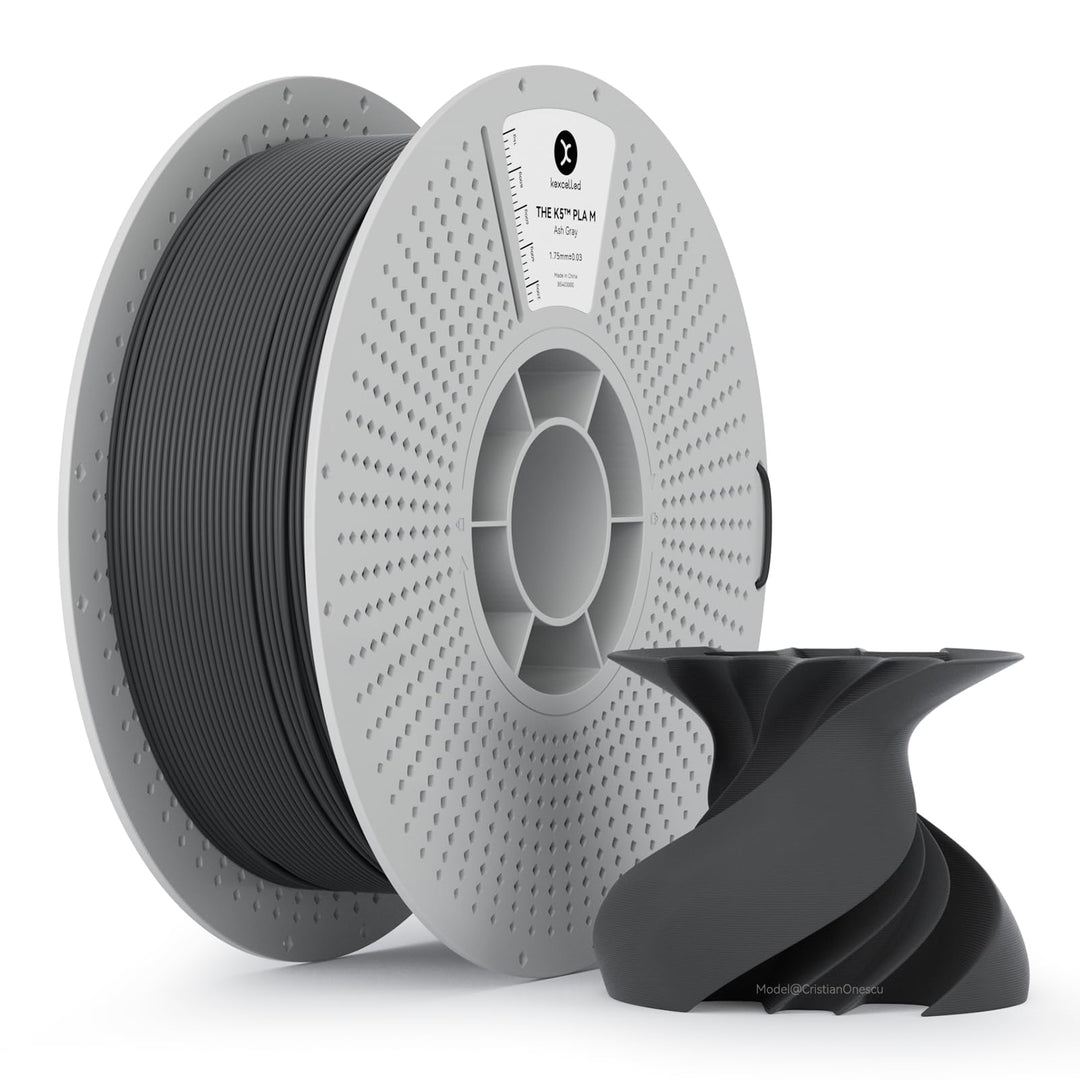 kexcelled Matte PLA Filament 1,75 mm +/- 0,03 mm, Glanzfreie Farbe, Matt Textur, 3D Drucker Filament