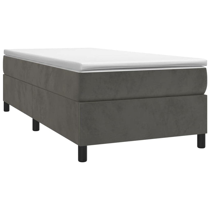 vidaXL Boxspringbett Bettgestell Einzelbett Polsterbett Bett Hotelbett Bettrahmen Lattenrost Schlafz