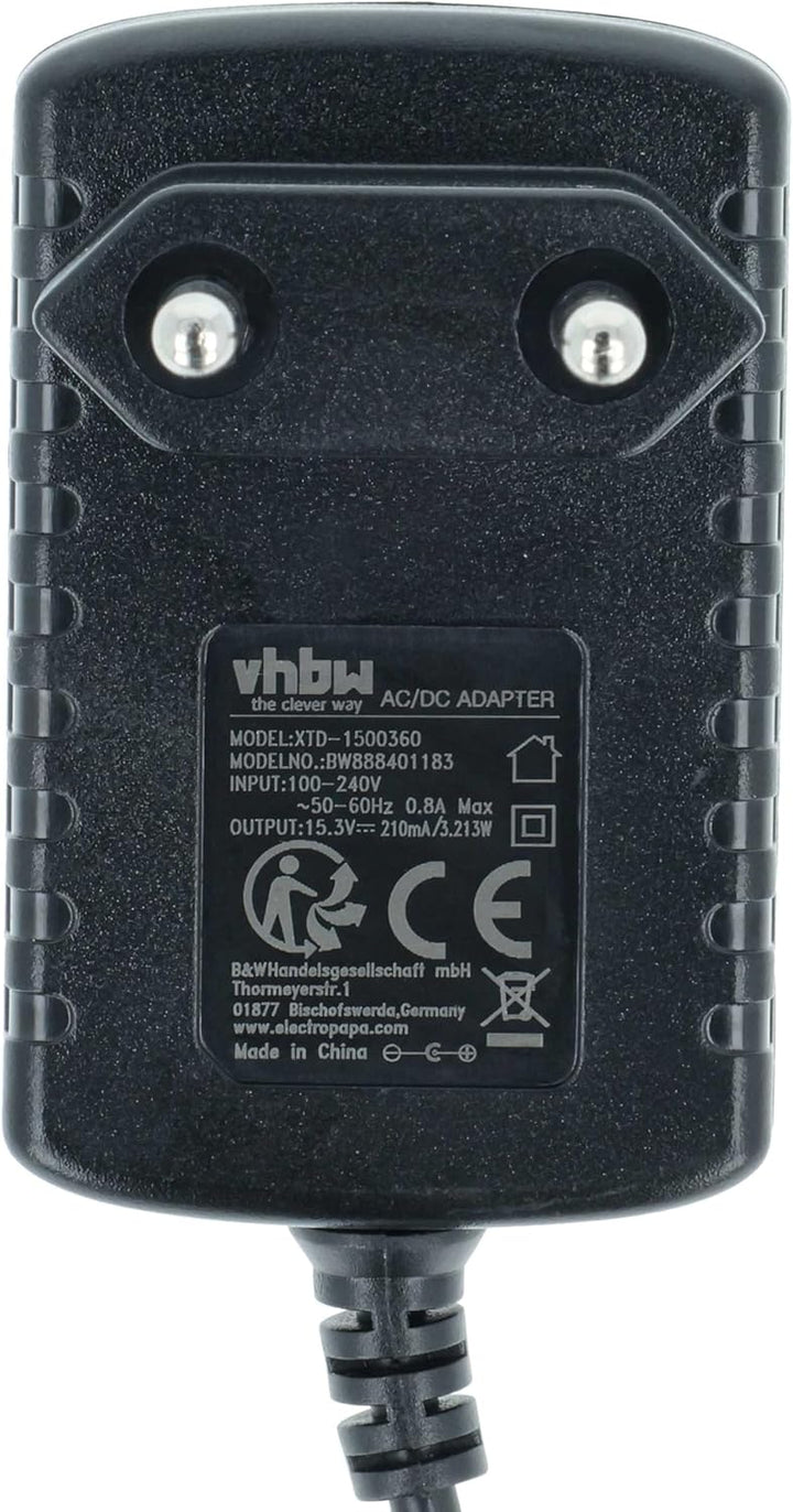 vhbw Netzteil Ersatz für Black &amp; Decker 5102767-08