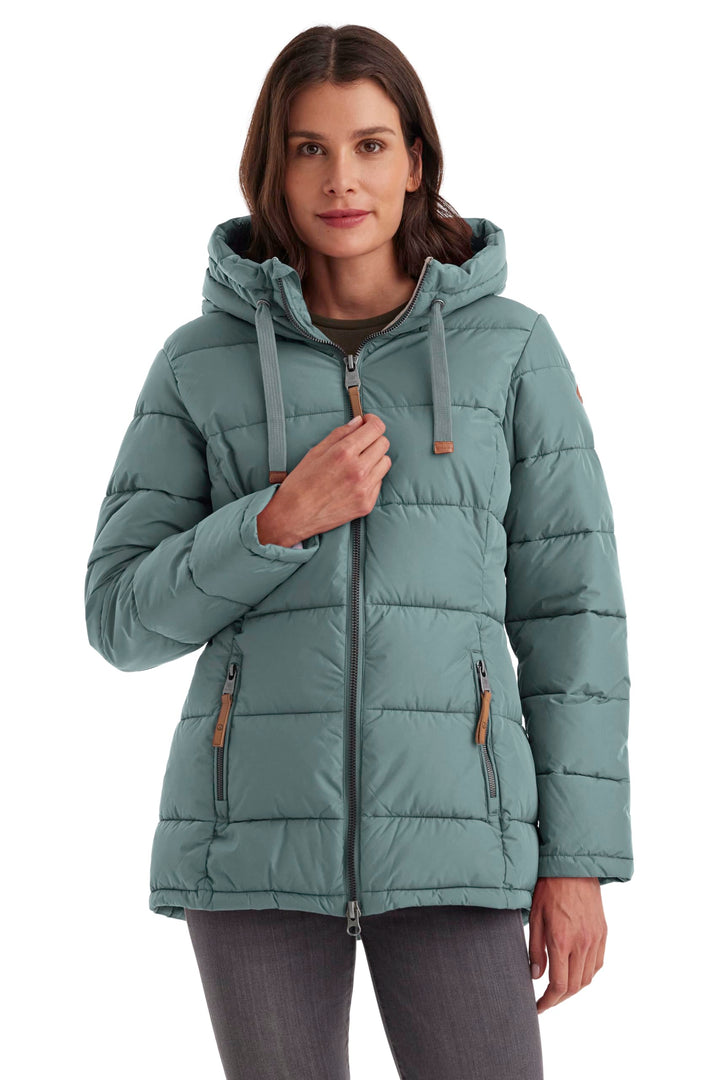 G.I.G.A. DX Unisex Gw 12 Wmn Qltd Jckt Casual Steppjacke mit abzippbarer Kapuze 36 aquaverde, 36 aqu