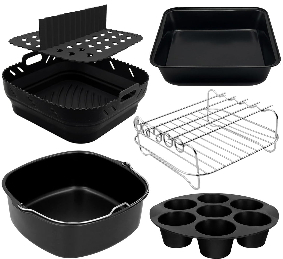 Heissluftfritteuse Zubehör für COSORI Turboblaze 6L Airfryer XXL 5,5L 6,2L Turbo Tower Pro 10,8L, Ru